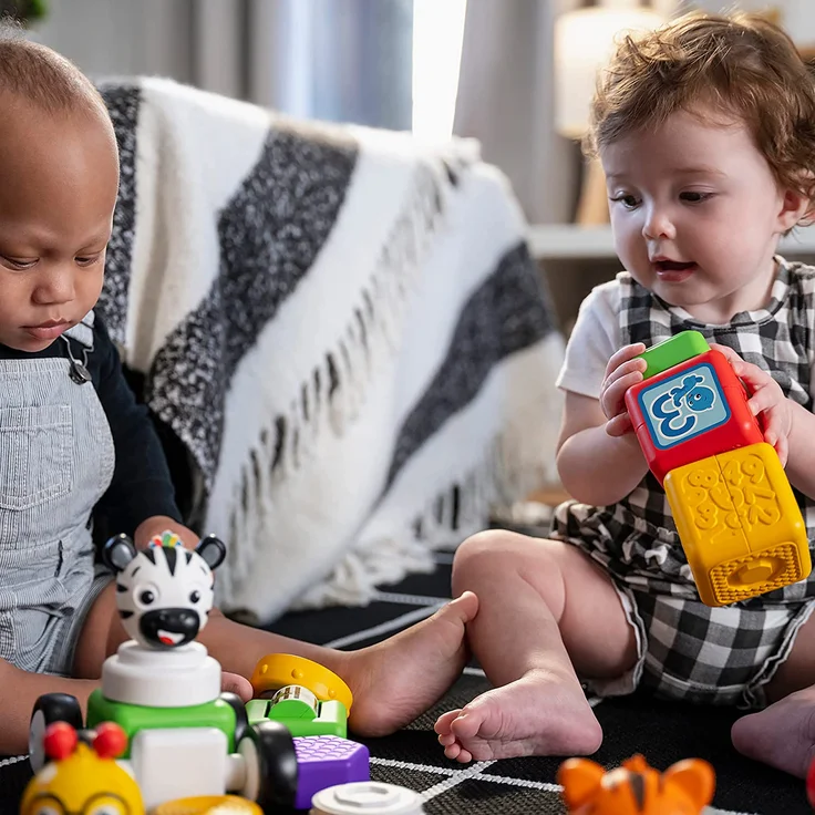 Baby Einstein Click & Create Magnetic Activity Blocks – Bild 12