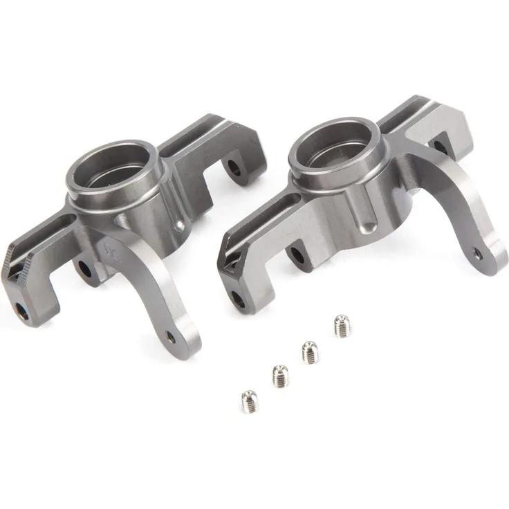 TEAM LOSI RACING Aluminium Vorderspindelsatz: 8IGHT/T/E 4. 0