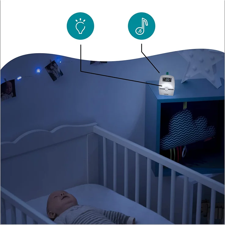 Babymoov 'Premium Care' Babyphone, Digital Green Technology (strahlungsarm), 1400m Reichweite – Bild 4