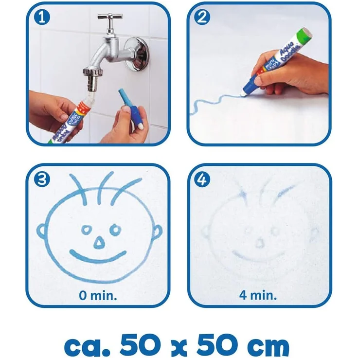 Ravensburger ministeps Aqua Doodle - Malen für Kinder ab 18 Monaten, Kreatives Malset für fleckenfreien Malspaß mit Wasser- inklusive Malmatte und Stift – Bild 4