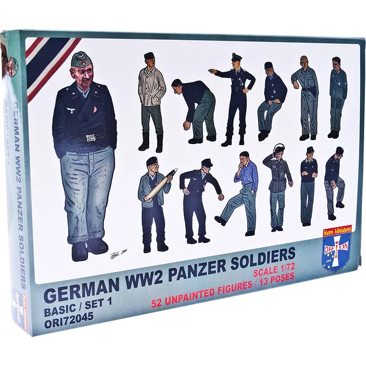 Orion ORI72045 WWII German panzer soldiers, set 1