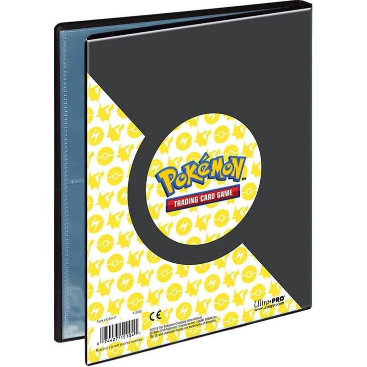 Ultra Pro 15104 - PKM Pikachu 2019 4-Pocket Portfolio – Bild 2