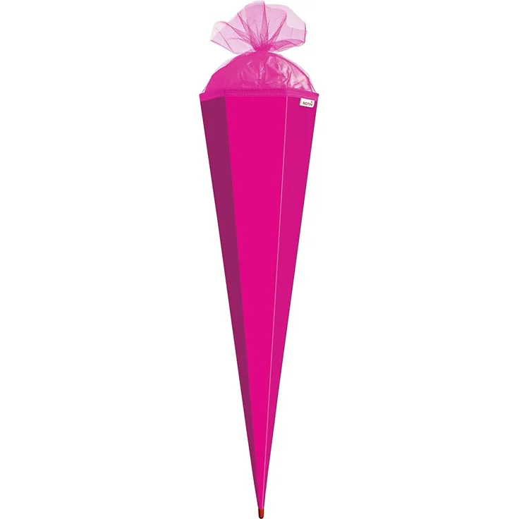 Roth Schultüte - 85cm Eckig Pink Schultüte