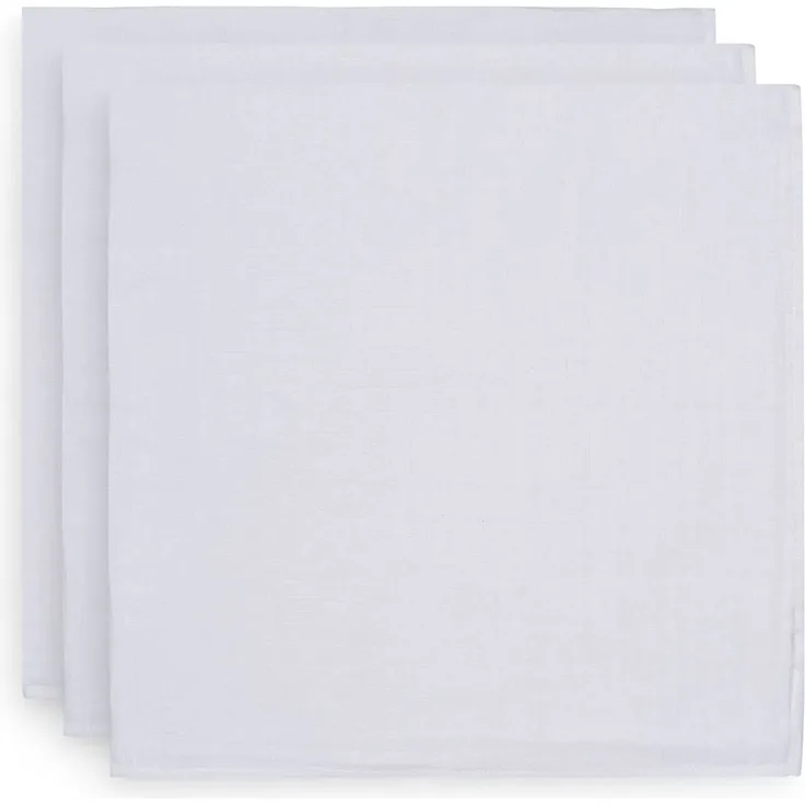 jollein Mullwindeln 3er-Pack white 70x70cm