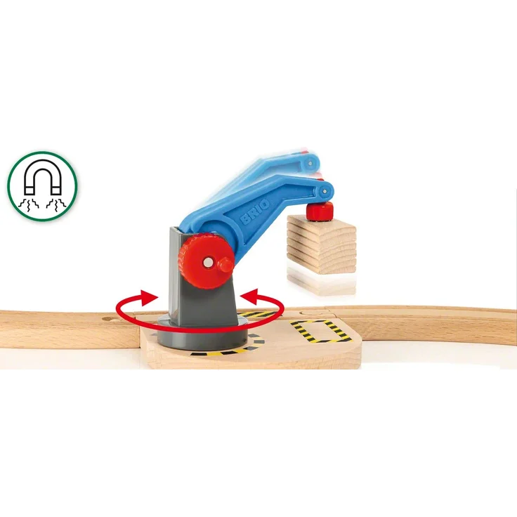 BRIO Bahn - Starterset Güterzug mit Kran – Bild 6