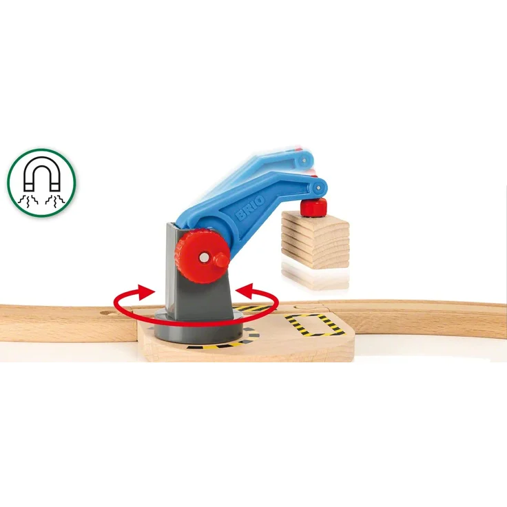 BRIO Bahn - Starterset Güterzug mit Kran – Bild 13