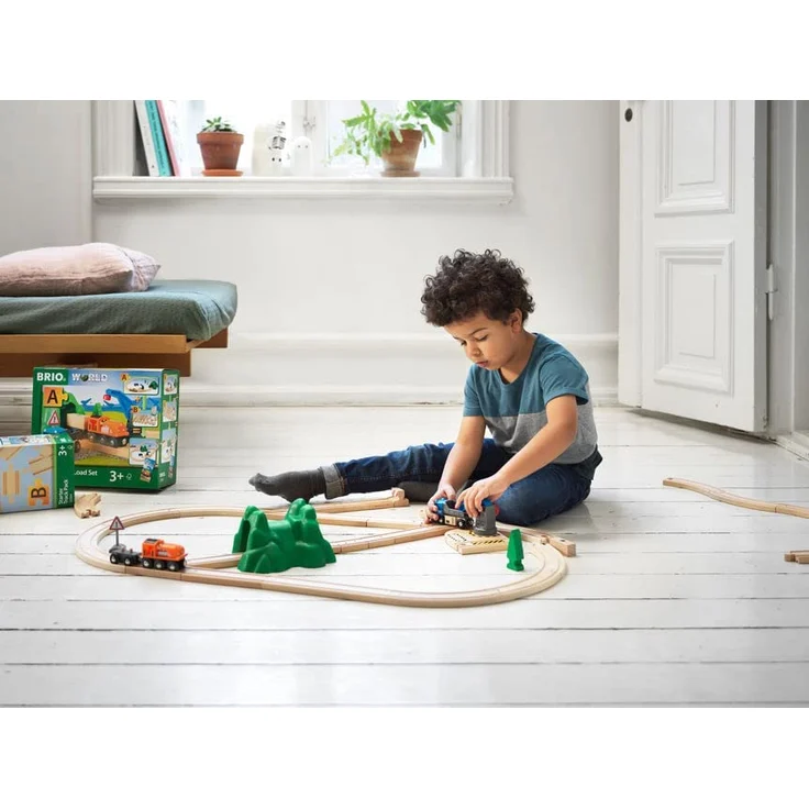 BRIO Bahn - Starterset Güterzug mit Kran – Bild 18