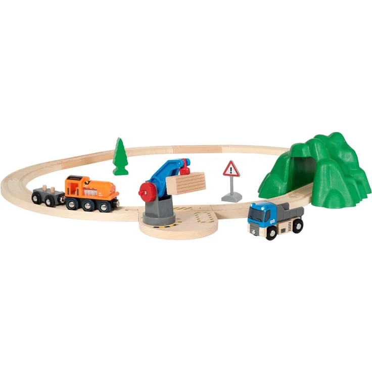 BRIO Bahn - Starterset Güterzug mit Kran – Bild 14