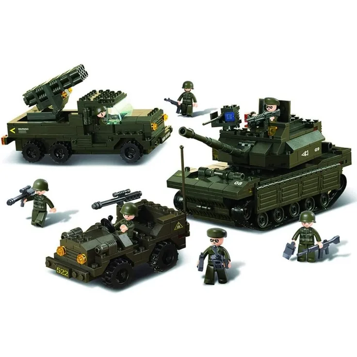 Sluban ARMY M38-B6800 - Landstreitkräfte Set 1