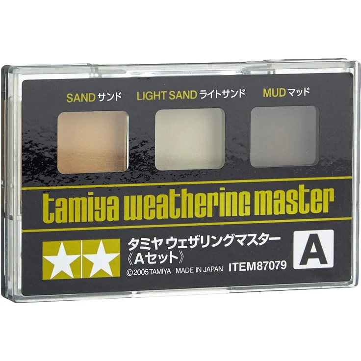 Tamiya WM Alterungsset A Sand Mud 300087079 Weathering Set – Bild 4
