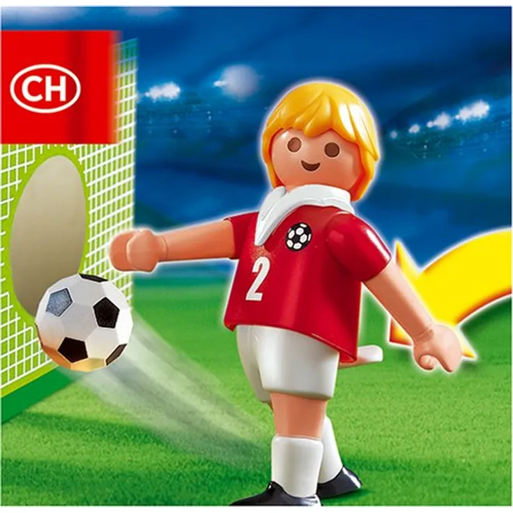 PLAYMOBIL 4715 - Fußballspieler - Schweiz