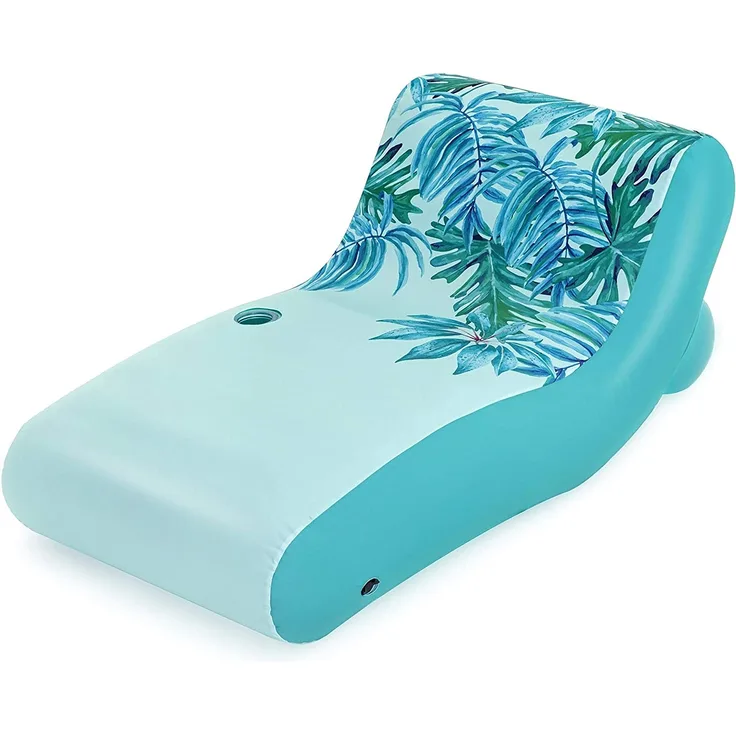 Lounge Luftmatratze DELUXE mit Stoffbezug