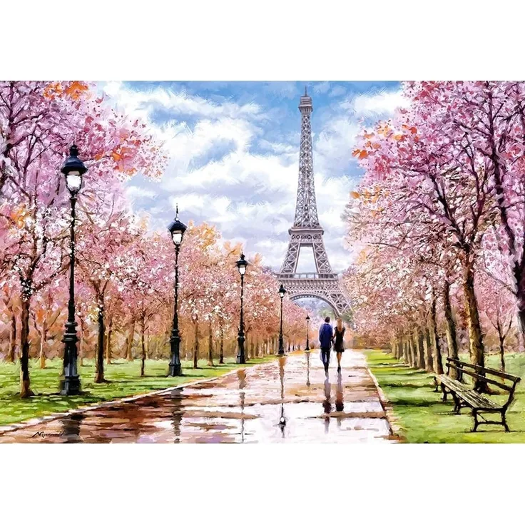Castorland Romantic Walk in Paris 1000 pcs 1000 Stück(e) Stadt 9 Jahr(e)