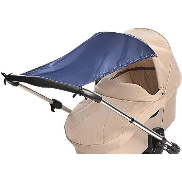 Reer 8411.1 Sonnensegel für Kinderwagen, marine – Bild 2