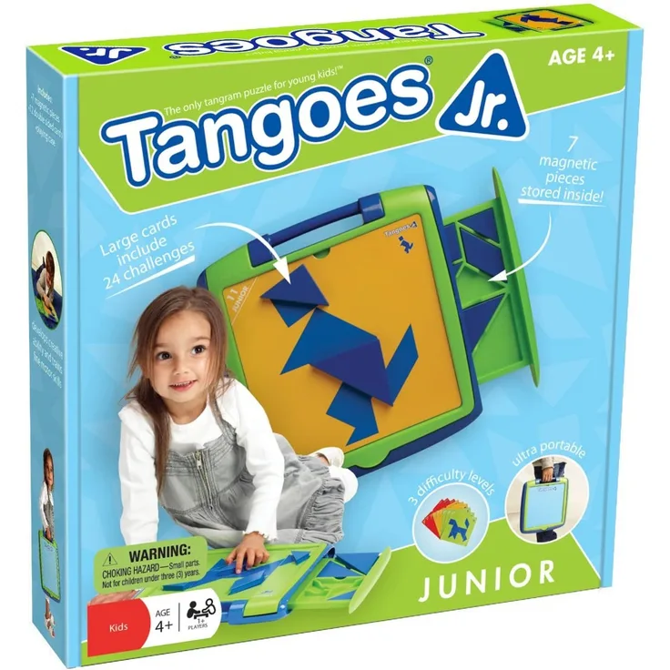 Smartgames – Tg jrt001 – Gesellschaftsspiel – Tangoes Jr 120 Herausforderungen