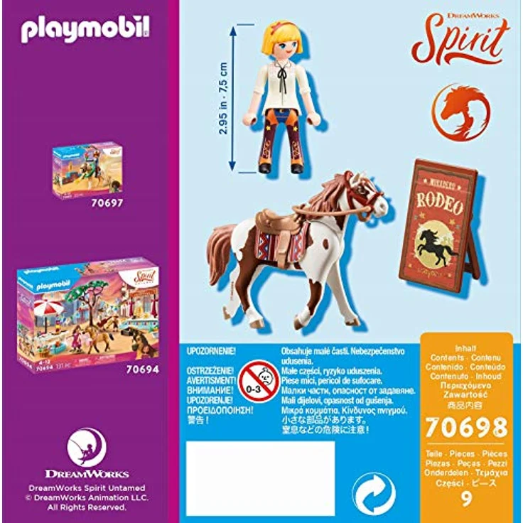 Playmobil Spirit Riding Free 70698 'Rodeo Abigail' 9 Teile, ab 4 Jahren – Bild 5