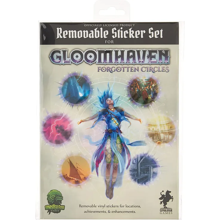 Gloomhaven: Forgotten Circles Removable Sticker Set (Exp. ) (engl. )