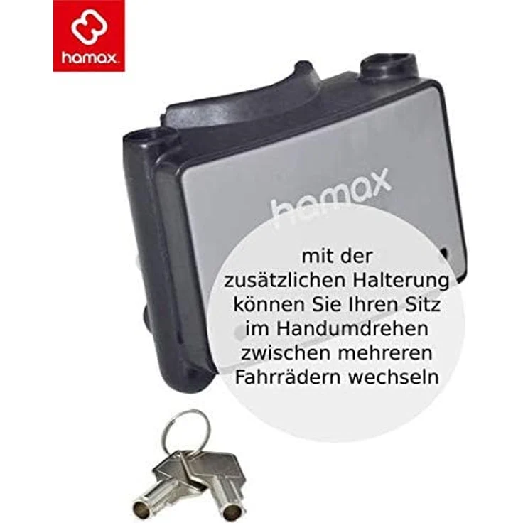 HAMAX Fahrrad Kindersitz-Montagehalterung – Bild 2