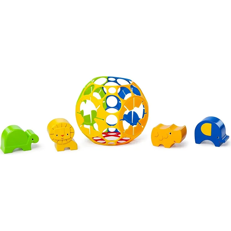 Bright Starts, Oball, Formenspielzeug, Jungle Adventures
