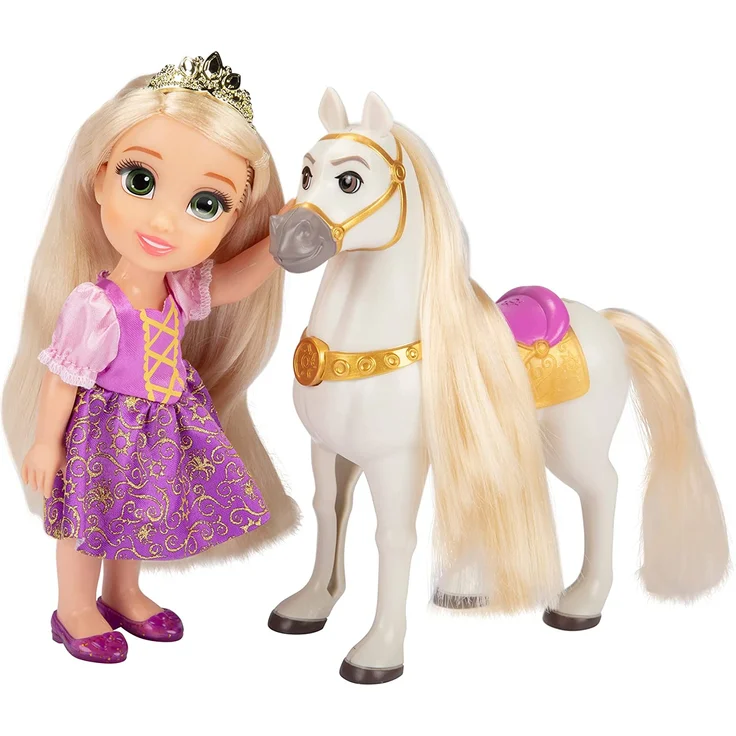 Disney Prinzessin - Spielset - Rapunzel und Pferd – Bild 3
