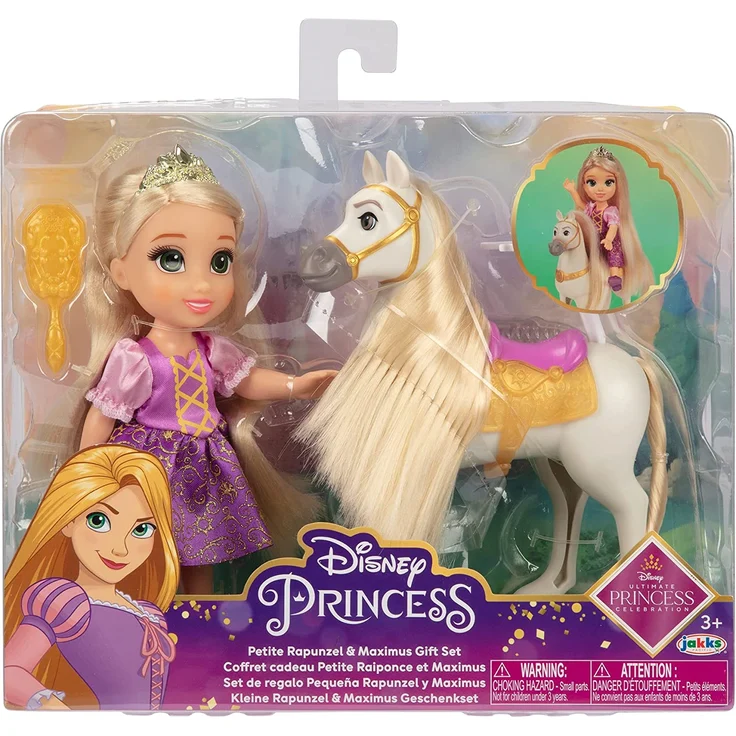 Disney Prinzessin - Spielset - Rapunzel und Pferd – Bild 1
