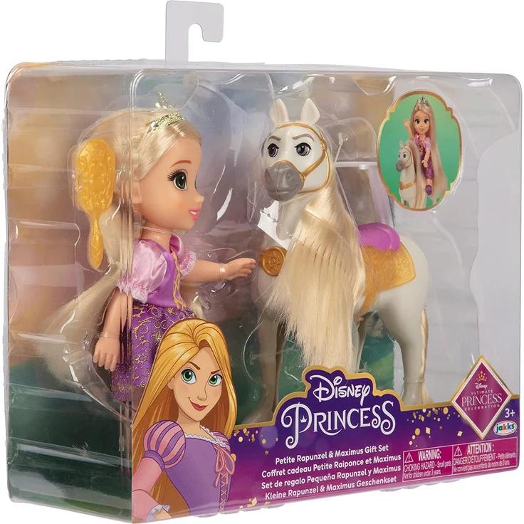 Disney Prinzessin - Spielset - Rapunzel und Pferd – Bild 7
