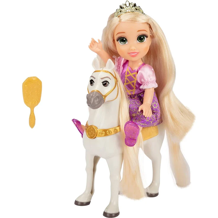 Disney Prinzessin - Spielset - Rapunzel und Pferd – Bild 2