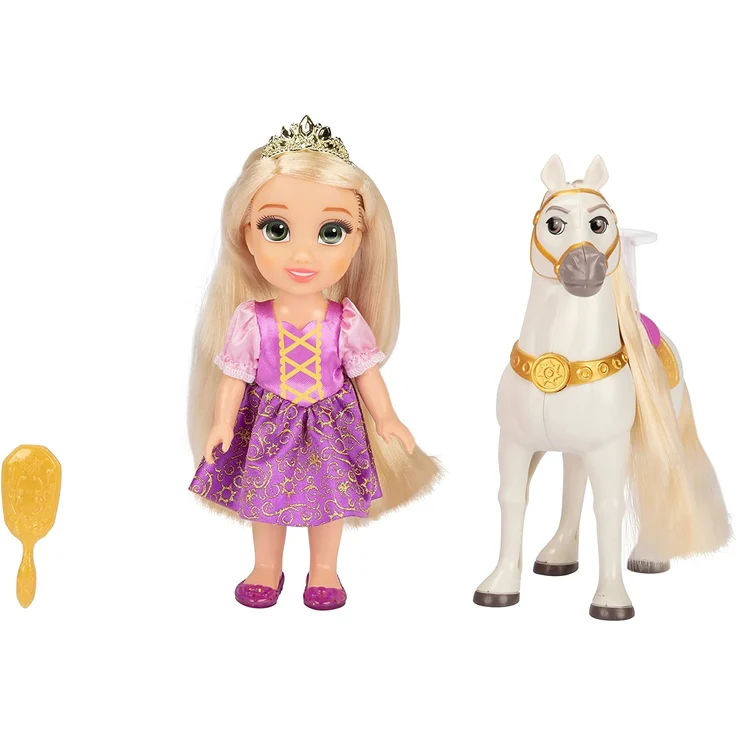 Disney Prinzessin - Spielset - Rapunzel und Pferd – Bild 4