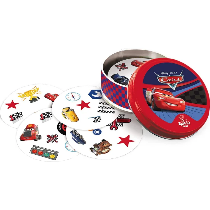 Dobble Cars, Kartenspiel, für 2-5 Spieler, ab 4 Jahren (DE-Ausgabe) – Bild 3