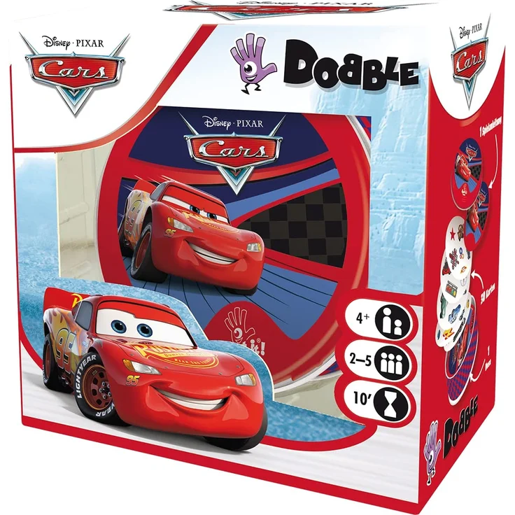 Dobble Cars, Kartenspiel, für 2-5 Spieler, ab 4 Jahren (DE-Ausgabe) – Bild 5