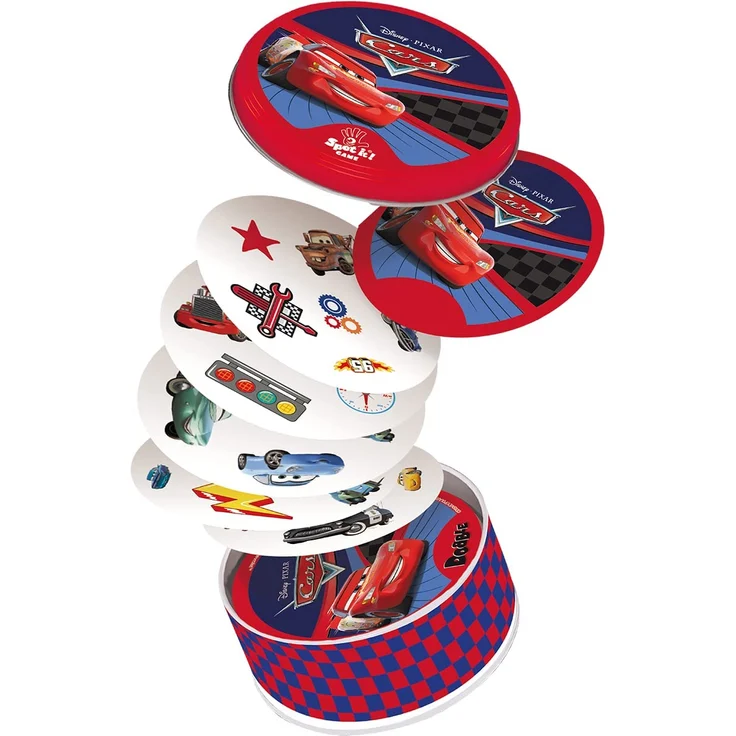 Dobble Cars, Kartenspiel, für 2-5 Spieler, ab 4 Jahren (DE-Ausgabe) – Bild 2