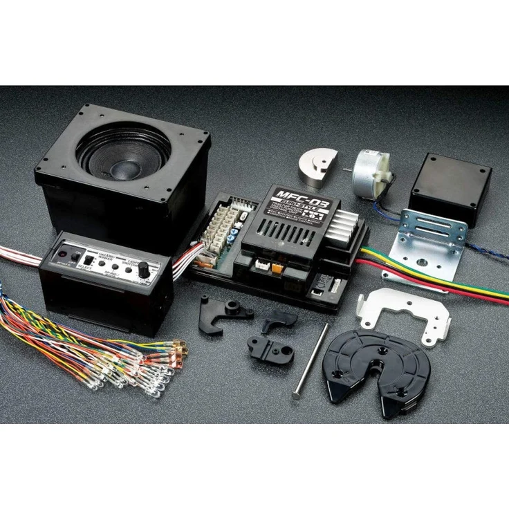 TAMIYA 300056523 1:14 MFC-03 Truck-Multifunktionseinheit, schwarz – Bild 2