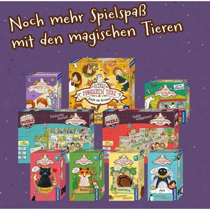 KOSMOS Story Puzzle- Die Schule der magischen Tiere Fürchterlich feierlich! – Bild 8