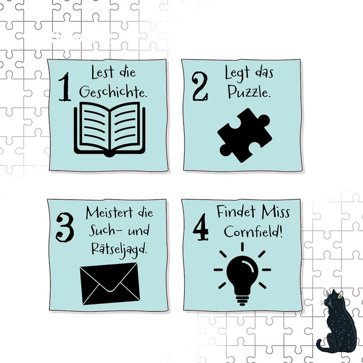 KOSMOS Story Puzzle- Die Schule der magischen Tiere Fürchterlich feierlich! – Bild 3