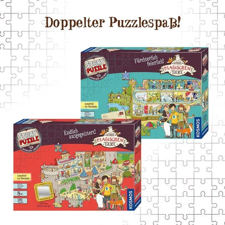 KOSMOS Story Puzzle- Die Schule der magischen Tiere Fürchterlich feierlich! – Bild 9