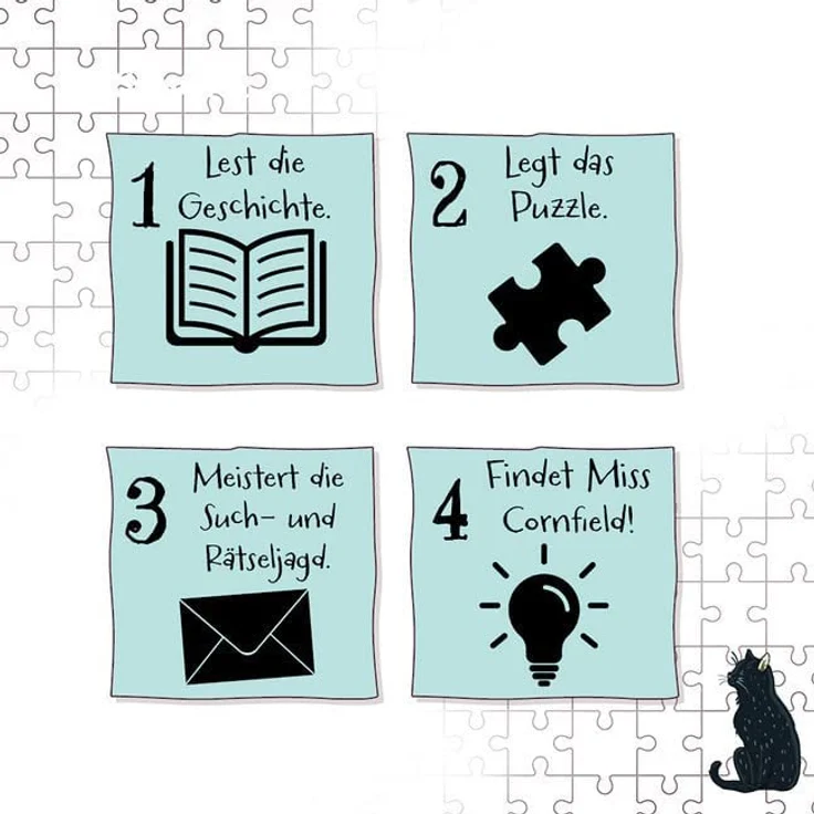 KOSMOS Story Puzzle- Die Schule der magischen Tiere Fürchterlich feierlich! – Bild 10