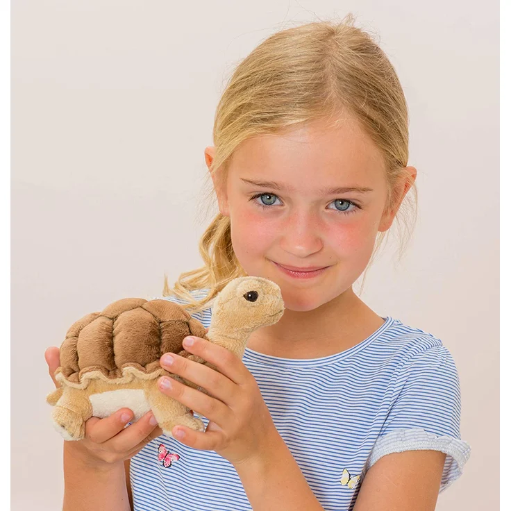 Hermann Teddy Collection 901143 - Plüsch-Schildkröte, 20 cm – Bild 5