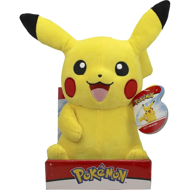 Boti Pokémon Plüschfigur - Pikachu (30cm)