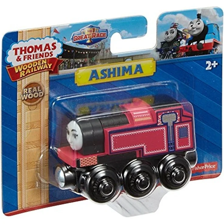 Mattel Fisher-Price DFX19 -Thomas und seine Freunde Holzlokomotive Ashima – Bild 6