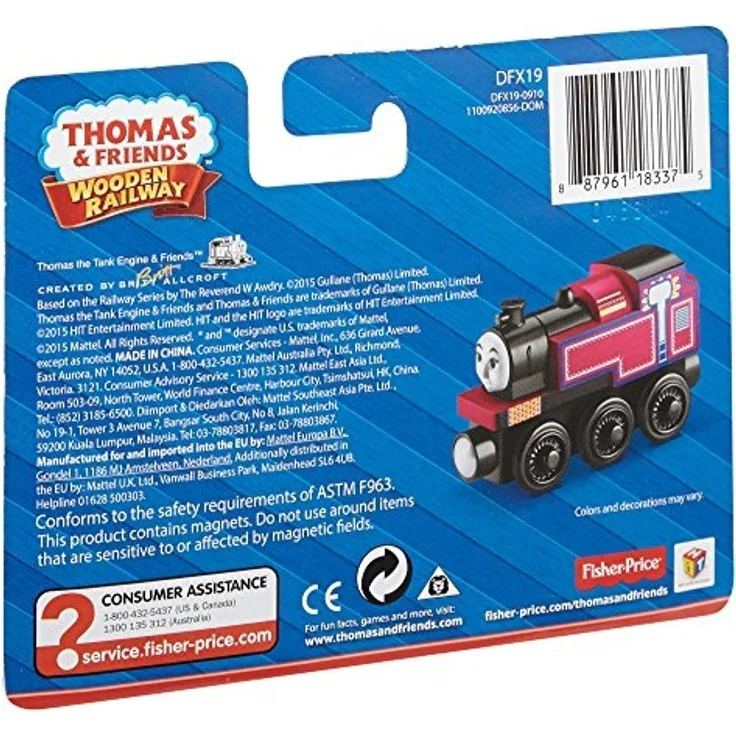 Mattel Fisher-Price DFX19 -Thomas und seine Freunde Holzlokomotive Ashima
