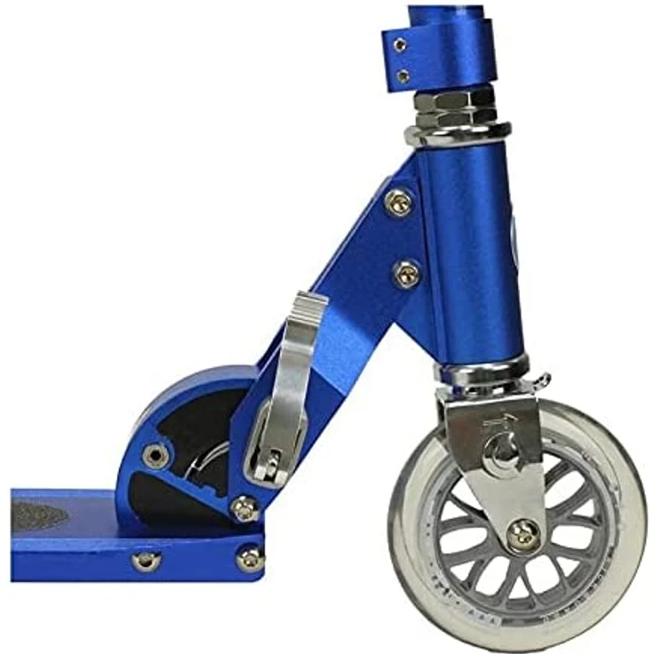 Micro Kinderscooter Sprite klappbarer Roller in Saphirblau – Bild 3