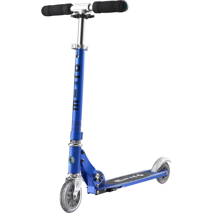 Micro Kinderscooter Sprite klappbarer Roller in Saphirblau – Bild 8