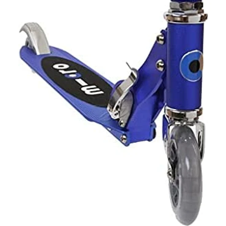 Micro Kinderscooter Sprite klappbarer Roller in Saphirblau – Bild 5