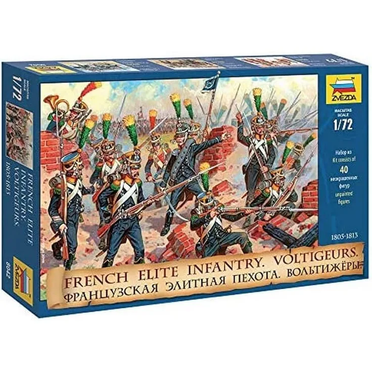 Zvezda French Voltigeurs Elite /1805-13/ 1:72 (8042)