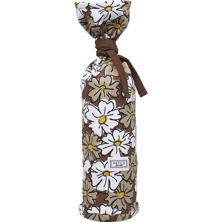 Meyco Vintage Flower Wärmflaschenbezug Taupe Taupe