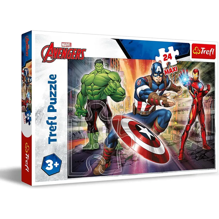 Trefl Puzzle 24 pieces MAXI In the world of Avengers