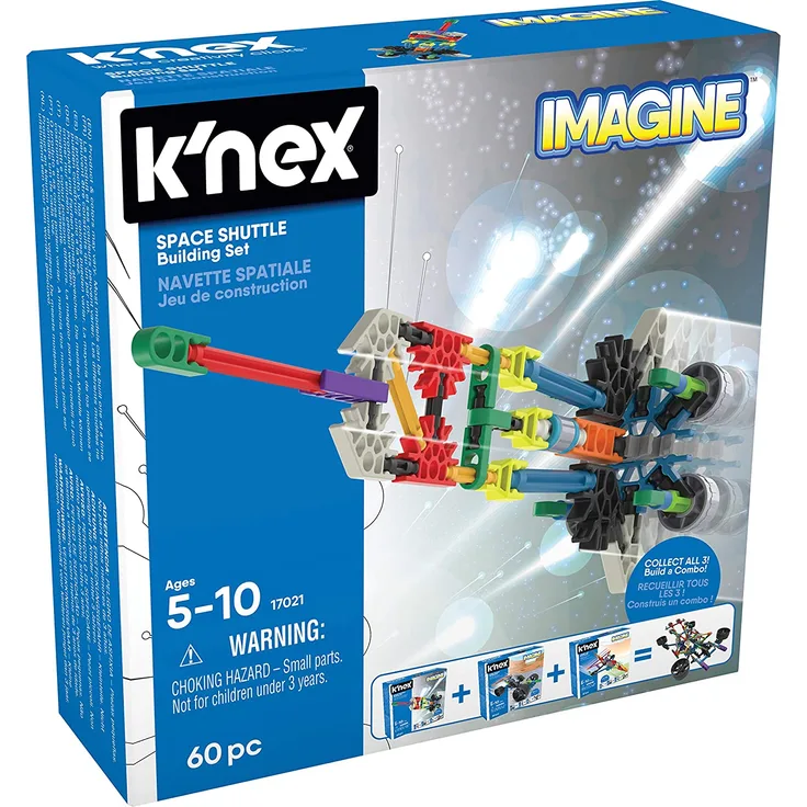 K'NEX baukasten raumschiff junior 15,2 x 5,1 cm 60 stück