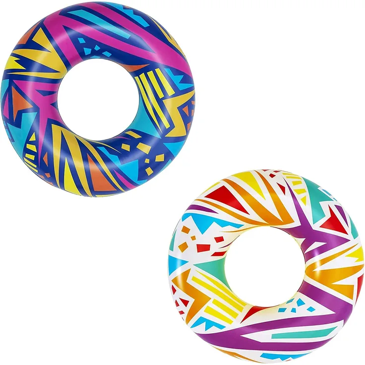 blau-bunt Kinder Schwimmring - verschiedene Motive