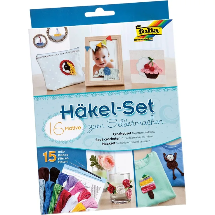 Häkel-Set 15-teilig