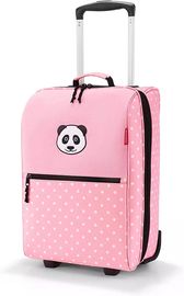 Reisenthel Kinder Trolley Reisetasche Koffer Handgepäck Reisegepäck Rollranzen panda pink dots